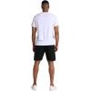 imageMens Lounge Shorts with Deep Pockets Loosefit Jersey Shorts for RunningWorkoutTraining Basketball605 Black