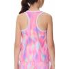 imageTHE GYM PEOPLE Girls Athletic Tank Tops Racerback Sleeveless Running Yoga Workout ShirtsColorful Pink