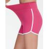 imageTHE GYM PEOPLE Girls High Waisted Workout Shorts Lightweight Athletic Dolphin Lounge Yoga ShortsBright Pink