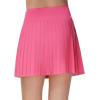 imageTHE GYM PEOPLE Girls Pleated Tennis Skirts 2 in 1 Kids Athletic Running Golf Skorts with Shorts PocketsBright Pink