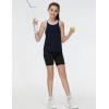 imageTHE GYM PEOPLE Girls Volleyball Shorts Kids High Waist Dance Workout Gymnastics Biker Athletic Shorts with PocketBlack