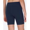 imageTHE GYM PEOPLE Girls Volleyball Shorts Kids High Waist Dance Workout Gymnastics Biker Athletic Shorts with PocketNavy Blue