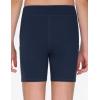 imageTHE GYM PEOPLE Girls Volleyball Shorts Kids High Waist Dance Workout Gymnastics Biker Athletic Shorts with PocketNavy Blue