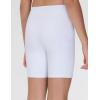imageTHE GYM PEOPLE Girls Volleyball Shorts Kids High Waist Dance Workout Gymnastics Biker Athletic Shorts with PocketWhite