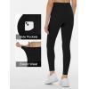 imageTHE GYM PEOPLE Girls Workout Leggings Kids High Waist Stretch Athletic Dance Yoga Pants with PocketsBlack