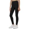 imageTHE GYM PEOPLE Girls Workout Leggings Kids High Waist Stretch Athletic Dance Yoga Pants with PocketsBlack