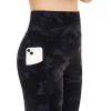 imageTHE GYM PEOPLE Girls Workout Leggings Kids High Waist Stretch Athletic Dance Yoga Pants with PocketsBlackgrey Camo