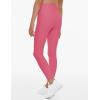 imageTHE GYM PEOPLE Girls Workout Leggings Kids High Waist Stretch Athletic Dance Yoga Pants with PocketsBright Pink