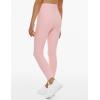 imageTHE GYM PEOPLE Girls Workout Leggings Kids High Waist Stretch Athletic Dance Yoga Pants with PocketsPink