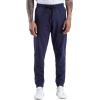 imageTHE GYM PEOPLE Mens Fleece Joggers Pants with Deep Pockets in Loosefit StyleFleece Lined Blue