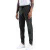 imageTHE GYM PEOPLE Mens Fleece Joggers Pants with Deep Pockets in Loosefit StyleFleece Lined Dark Grey