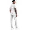 imageTHE GYM PEOPLE Mens Fleece Joggers Pants with Deep Pockets in Loosefit StyleFleece Lined Light Grey