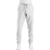 imageTHE GYM PEOPLE Mens Fleece Joggers Pants with Deep Pockets in Loosefit StyleFleece Lined Light Grey