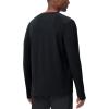 imageTHE GYM PEOPLE Mens Long Sleeve Workout Shirts Moisture Wicking Athletic Running Tee Tops with Thumb HolesBlack