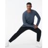 imageTHE GYM PEOPLE Mens Long Sleeve Workout Shirts Moisture Wicking Athletic Running Tee Tops with Thumb HolesCharcoal Grey