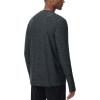 imageTHE GYM PEOPLE Mens Long Sleeve Workout Shirts Moisture Wicking Athletic Running Tee Tops with Thumb HolesDark Grey Heather