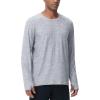imageTHE GYM PEOPLE Mens Long Sleeve Workout Shirts Moisture Wicking Athletic Running Tee Tops with Thumb HolesLight Grey Heather