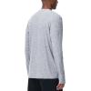 imageTHE GYM PEOPLE Mens Long Sleeve Workout Shirts Moisture Wicking Athletic Running Tee Tops with Thumb HolesLight Grey Heather