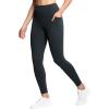 imageTHE GYM PEOPLE Tummy Control Workout Leggings with Pockets High Waist Athletic Yoga Pants for Women Running FitnessCharcoal Grey