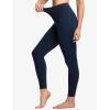 imageTHE GYM PEOPLE Tummy Control Workout Leggings with Pockets High Waist Athletic Yoga Pants for Women Running FitnessNavy Blue