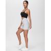 imageTHE GYM PEOPLE Womens Adjustable Longline Sports Bras Scoop Neck Padded Wireless Workout Yoga TopsBlack