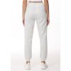 imageTHE GYM PEOPLE Womens Baggy Cinch Bottom Sweatpants Lightweight Workout Joggers Pants with PocketsHeather White