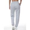 imageTHE GYM PEOPLE Womens Baggy Cinch Bottom Sweatpants Lightweight Workout Joggers Pants with PocketsLight Heather Grey