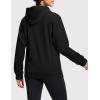imageTHE GYM PEOPLE Womens Basic Pullover Hoodie Loose fit Ultra Soft Fleece hooded Sweatshirt With PocketsBlack