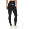 imageTHE GYM PEOPLE Womens Casual Yoga Leggings High Waisted Tummy Control Workout Pants with 4 PocketsBlack