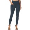 imageTHE GYM PEOPLE Womens Casual Yoga Leggings High Waisted Tummy Control Workout Pants with 4 PocketsCharcoal Grey