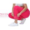 imageTHE GYM PEOPLE Womens Fleece Sweatpants Warm Workout Joggers Pants with PocketsBright Pink