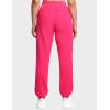 imageTHE GYM PEOPLE Womens Fleece Sweatpants Warm Workout Joggers Pants with PocketsBright Pink