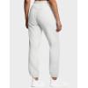 imageTHE GYM PEOPLE Womens Fleece Sweatpants Warm Workout Joggers Pants with PocketsHeather White