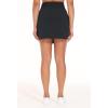 imageTHE GYM PEOPLE Womens Golf Skort Tennis High Waist Lightweight Athletic Casual Skirts Builtin Shorts with 4 PocketsBlack
