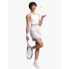 imageTHE GYM PEOPLE Womens Golf Skort Tennis High Waist Lightweight Athletic Casual Skirts Builtin Shorts with 4 PocketsBright Grey