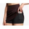 imageTHE GYM PEOPLE Womens Golf Skort Tennis High Waist Lightweight Athletic Casual Skirts Builtin Shorts with 4 PocketsBrown