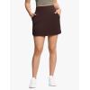 imageTHE GYM PEOPLE Womens Golf Skort Tennis High Waist Lightweight Athletic Casual Skirts Builtin Shorts with 4 PocketsBrown