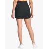 imageTHE GYM PEOPLE Womens Golf Skort Tennis High Waist Lightweight Athletic Casual Skirts Builtin Shorts with 4 PocketsCharcoal Grey