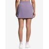 imageTHE GYM PEOPLE Womens Golf Skort Tennis High Waist Lightweight Athletic Casual Skirts Builtin Shorts with 4 PocketsGrey Purple