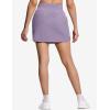 imageTHE GYM PEOPLE Womens Golf Skort Tennis High Waist Lightweight Athletic Casual Skirts Builtin Shorts with 4 PocketsGrey Purple