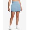 imageTHE GYM PEOPLE Womens Golf Skort Tennis High Waist Lightweight Athletic Casual Skirts Builtin Shorts with 4 PocketsSky Blue