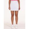 imageTHE GYM PEOPLE Womens Golf Skort Tennis High Waist Lightweight Athletic Casual Skirts Builtin Shorts with 4 PocketsWhite