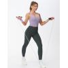 imageTHE GYM PEOPLE Womens High Waist Yoga Pants Buttery Soft Stretchy Tummy Control Workout Athletic Leggings with PocketsCharcoal Grey