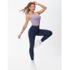 imageTHE GYM PEOPLE Womens High Waist Yoga Pants Buttery Soft Stretchy Tummy Control Workout Athletic Leggings with PocketsNavy Blue