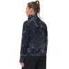 imageTHE GYM PEOPLE Womens Long Sleeve Cowl Neck Loose Fit Workout Hiking Pullover Sweatshirt With PocketsTie Dye Black Grey