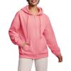 imageTHE GYM PEOPLE Womens Oversized Fleece Hoodies FullZip Workout Lounge Hooded Coats Fall Tops with Pockets DrawstringWatermelon Pink