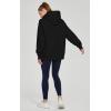 imageTHE GYM PEOPLE Womens Oversized Hoodie Loose fit Soft Fleece Pullover Hooded Sweatshirt With PocketsBlack