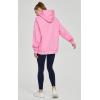 imageTHE GYM PEOPLE Womens Oversized Hoodie Loose fit Soft Fleece Pullover Hooded Sweatshirt With PocketsPink