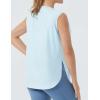 imageTHE GYM PEOPLE Womens Workout Tank Tops Loose Fit Sleeveless Cotton Running ShirtsLight Blue