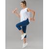 imageTHE GYM PEOPLE Womens Workout Tank Tops Loose Fit Sleeveless Cotton Running ShirtsWhite
